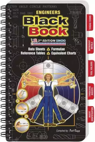 EBB3INCH  Engineers Black Book: Pocket Size 3rd Edition (Inch) by Pat Rapp