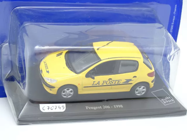 Universal Hobbies / Norev Presse 1/43 - Peugeot 206 1998 La Poste