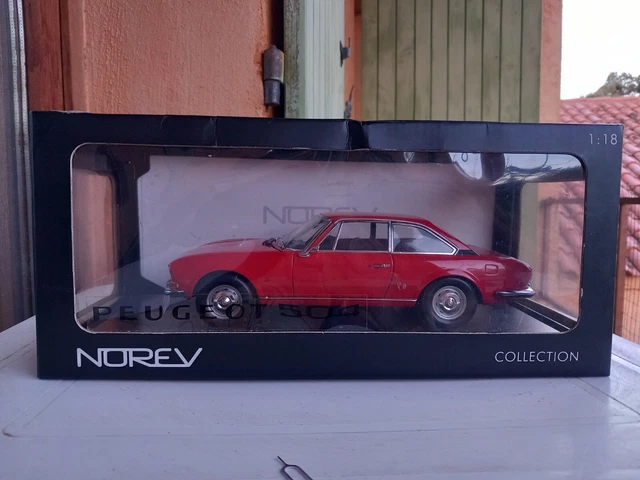 NOREV - SÉRIE LUXE / PLASTIGAM - 160 - Peugeot 504 - Rouge