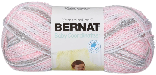 Bernat Baby Coordinates Yarn Ombres-Dove Girl -166049-49412