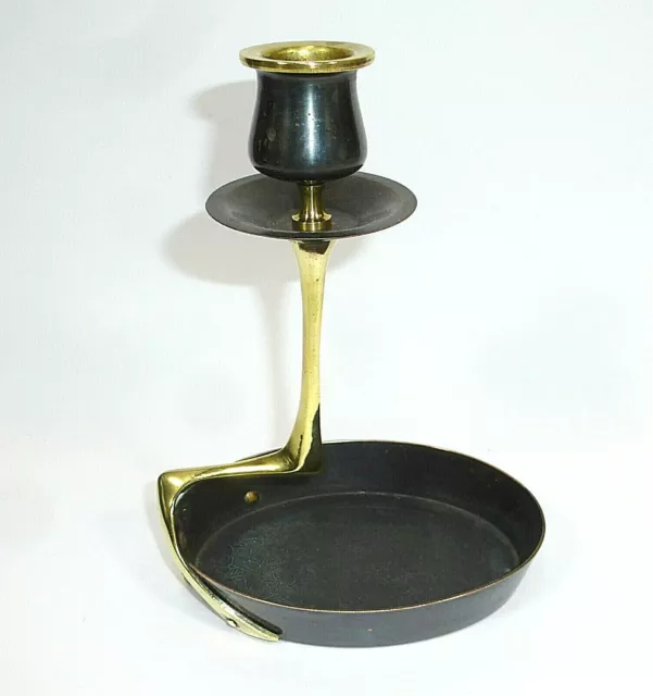 Viena Estilo Moderno Candelero Candelabro Bronce