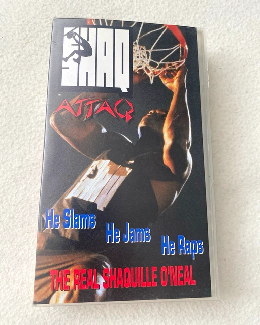 SHAQ ATTAQ THE Real Shaquille O'Neal VHS Tape 1994 Video PAL NBA