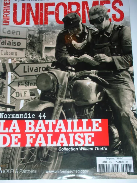 la bataille de falaise normandie 44 40 gazette des uniformes  HS N°32