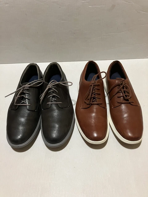 COLE HAAN GRAND Plus Essex Wedge Oxford Shoes Men s Size 10M C28728 Coffee 15.50 PicClick