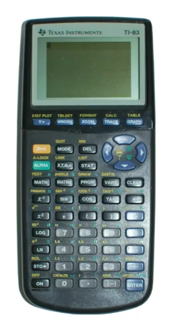 Texas Instruments TI 83 Scientific Graphing Calculator WORKS