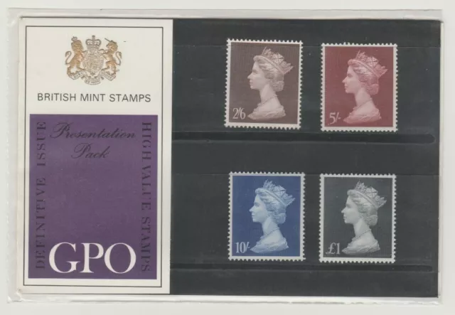 GB Eii 1969 Haute Valeur Définitif Machin 2/6 - Pack Présentation N°7