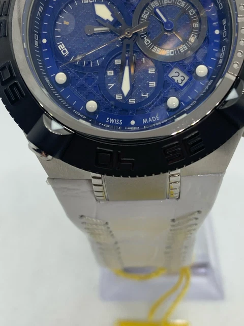 Invicta Subaqua IV 11345 - Men's Quartz Watch Stainless Steel Case White Band