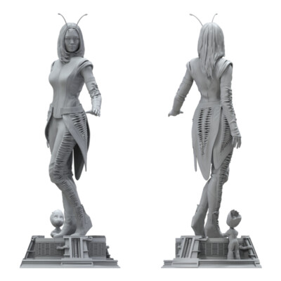 resin printed figures
