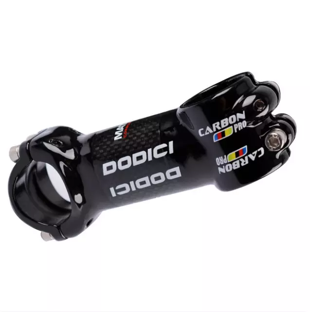 DODICI Aluminum Carbon Fiber Bicycle Stem 6° 31.8mm MTB Road Bike Stem 60-100mm 2