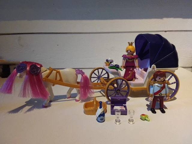 Playmobil 4258 – Le Château De Princesse – Mariage Avec Carrosse Et Chevaux, Dès 4 Ans