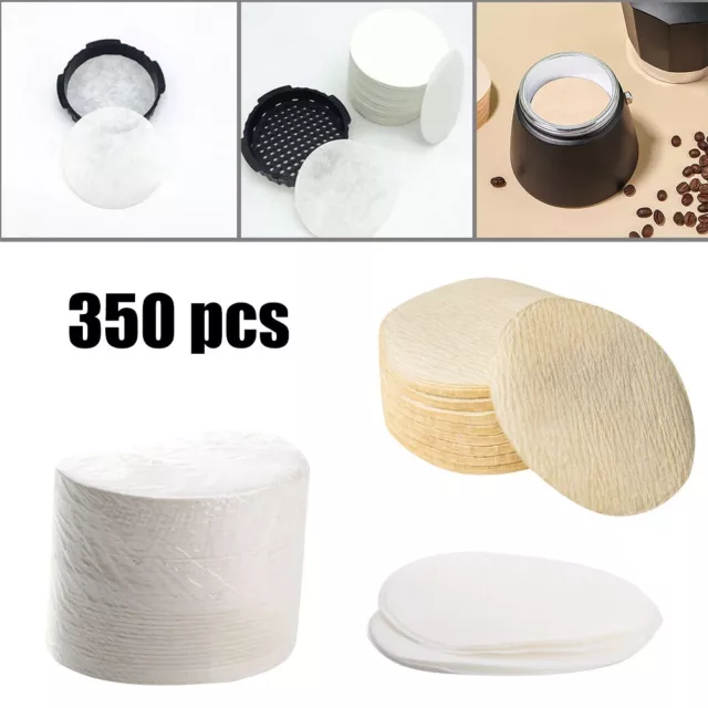 Natural and Eco Friendly 350pcs Filter Papers for Aeropress 64mm Coffee Maker