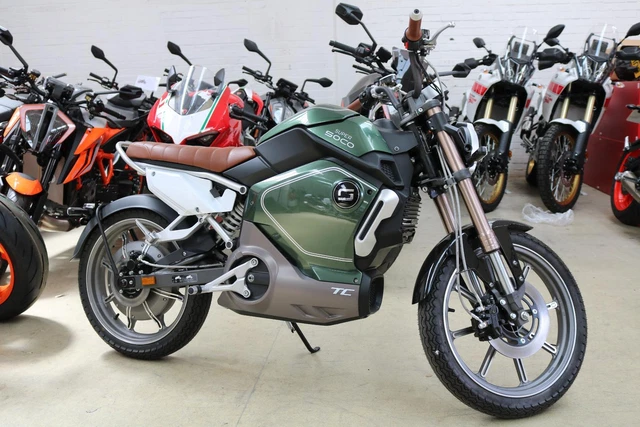 SUPER SOCO TC (50CC Equivalent) Electric Motorcycle £2,499.00 - PicClick UK - Uk Super Soco Bundle Deals