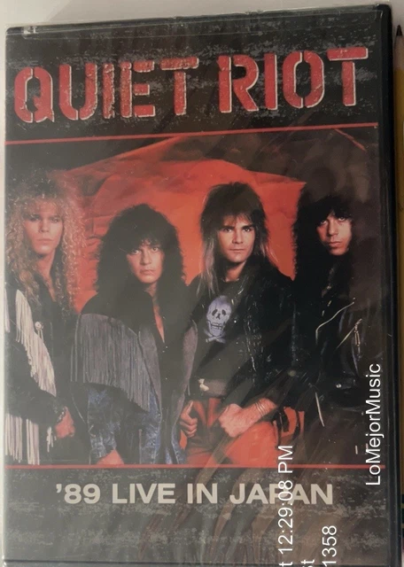 QUIET RIOT '89 Live In Japan DVD $49.99 - PicClick