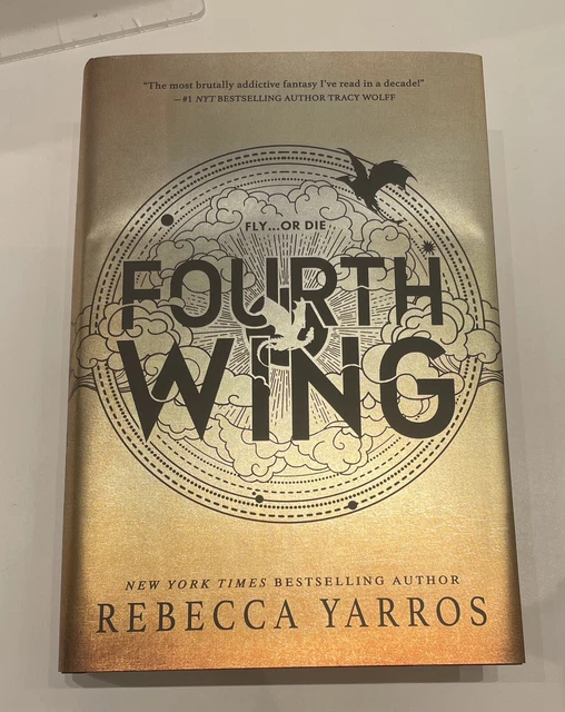 Boeken vaas geïnspireerd bij Fourth wing van Rebecca Yarros (The Empyrean) / Bookpot Boeken vaas geïnspireerd bij Fourth wing van Rebecca Yarros (The Empyrean) / Bookpot