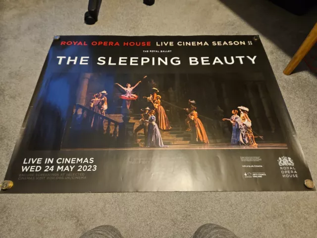 Royal Opera House The Sleeping Beauty 2023 Original UK Cinema Quad Poster [B]