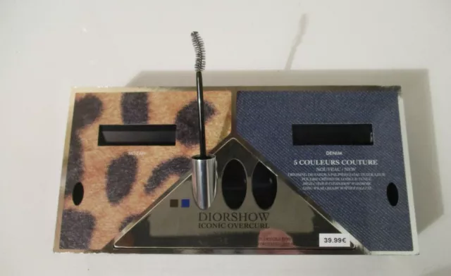 Collector présentoir DIORSHOW mascara par Christian DIOR CONIC OVERCURL DENIM 2