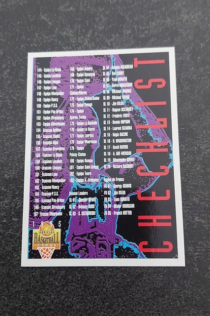 STEPHANE OSTROWSKI Cholet Carte Panini Basket Lnb Pro A Legends Insert Notmint EUR 1,79 - FR
