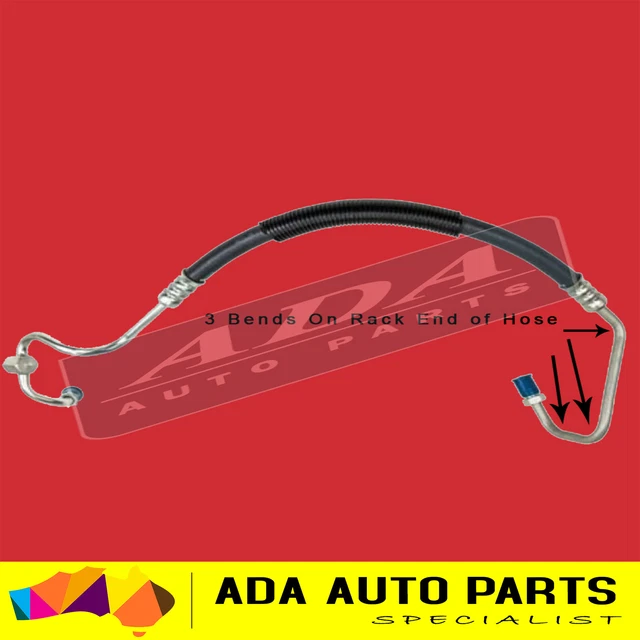 FORD FALCON BA BF Power Steering Rack High Pressure Hose 3 Bends With