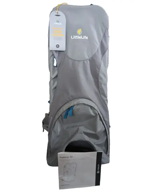 LittleLife Explorer S3 Child Carrier - Grey