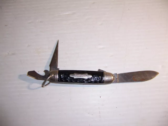 Vintage Imperial Prov. RI. USA Kamp King Camping Scout Folding Pocket Knife