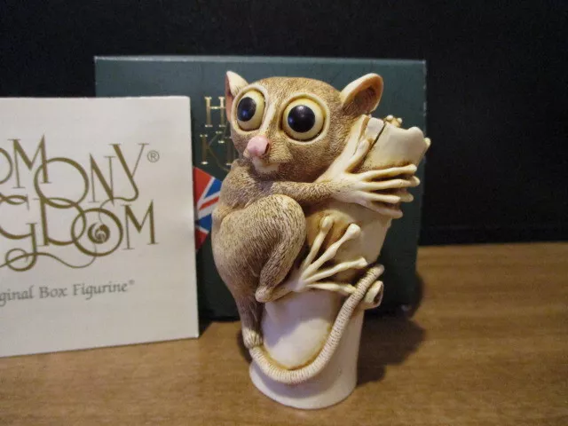 Harmony Kingdom Bush Baby Galago UK Made Marble Resin Figurine