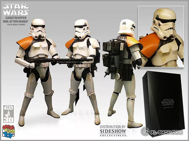 HOT 1/6 Medicom Toys RAH Star Wars Sandtrooper 30th anniv. Celebration Exclusive