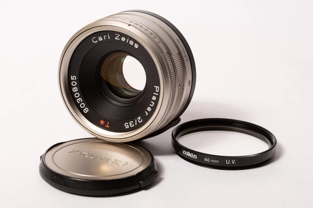 Carl Zeiss Planar 2/35 mm für Contax, sehr guter Zustand