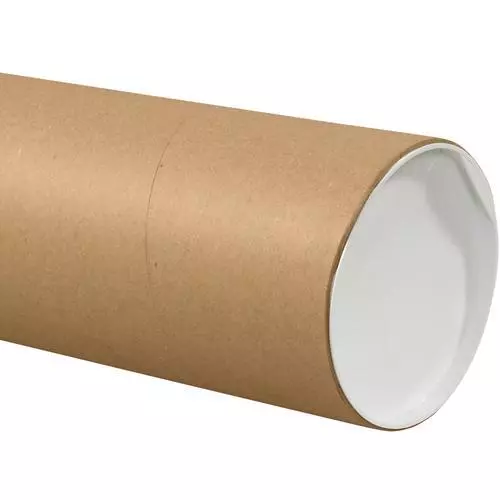 Myboxsupply 15.2x76.2cm Kraft Jumbo Tubes, 10 Par Étui