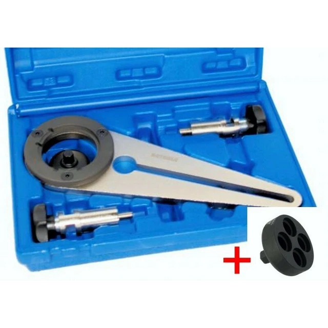 Outillage Moteur VW Clé Démontage Poulie Vilebrequin BGS 66703 - Compatible VW Audi Skoda 1.4L 1.6L 2.0L Outil Démontage Moteur