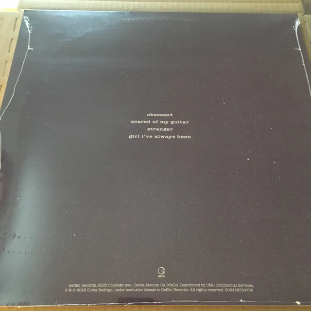 RSD BLACK FRIDAY 2023 OLIVIA RODRIGO GUTS the secret tracks (ltd 12