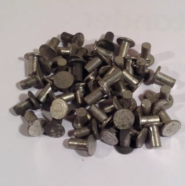 LOT DE 100 Tinmans Rivets 1/8" de diamètre X 1/4" de long 2