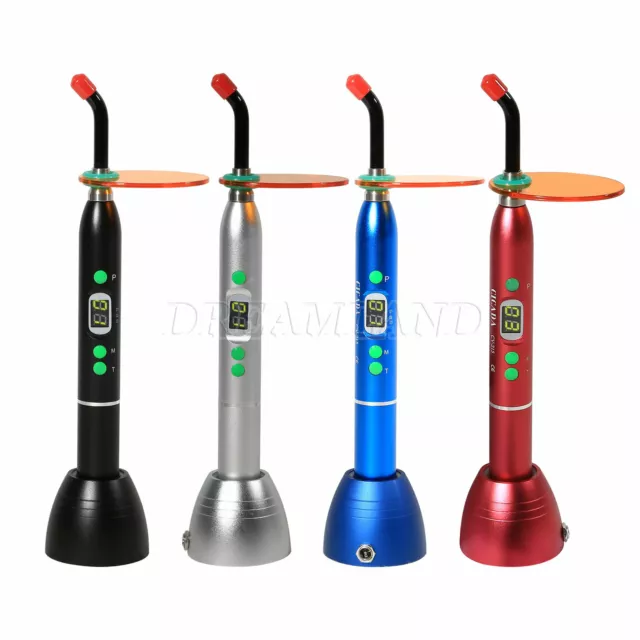 Dental Curing light 10W Lampe à polymériser sans fil LED sans fil 2000mw 2