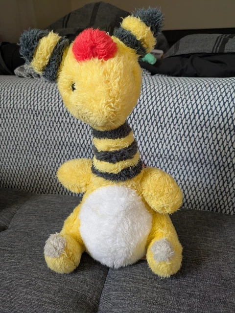 PELUCHE POKEMON AMPHAROS Cálido y Curativo Esponjoso Peluche 30 cm