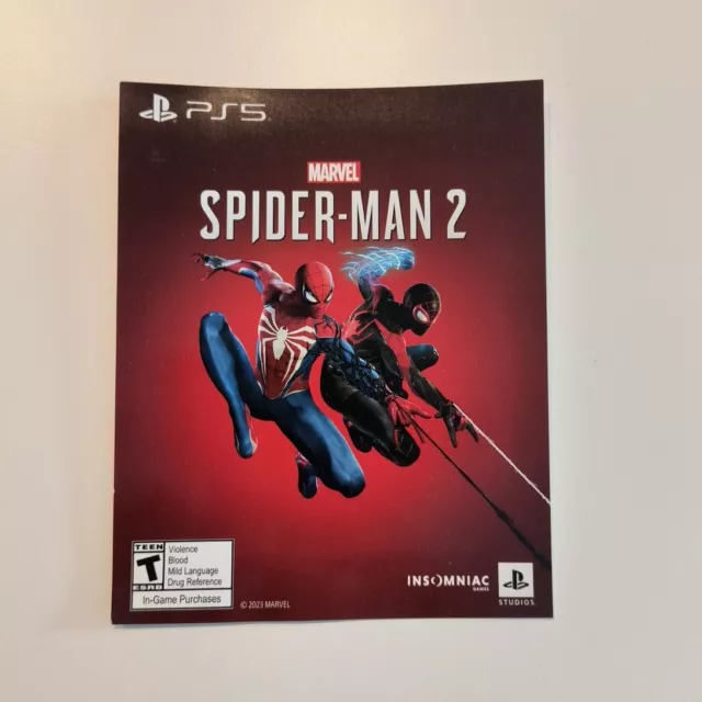 Marvel Spider-Man 2 Homem Aranha 2 PS5 Digital Original - XBLADERGAMES