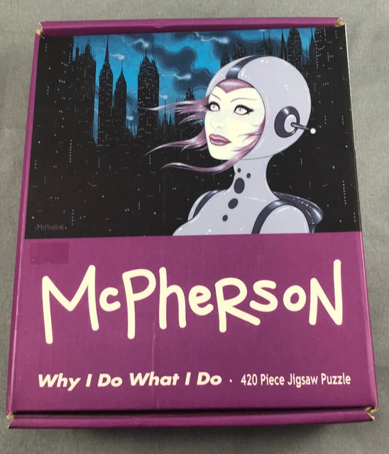 Why Do I Do What I Do 420 pc Collector Art Jigsaw Puzzle+Poster *Tara McPherson Why Do I Do What I Do 420 pc Collector Art Jigsaw Puzzle+Poster *Tara McPherson
