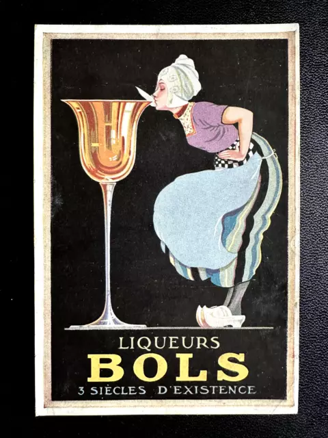 AK Litho (1366) Reklame Werbung für Bols Likör Liqueur Holland, um 1910