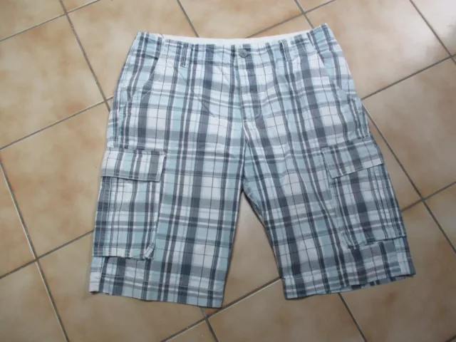 C Et A Clockhouse Pantacourt Bermuda Homme Taille 33 42/44 En Tbe