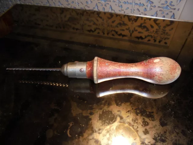Antique Moore & Wright No383 Wood and Brass Pad Saw Antique Moore & Wright No383 Wood and Brass Pad Saw