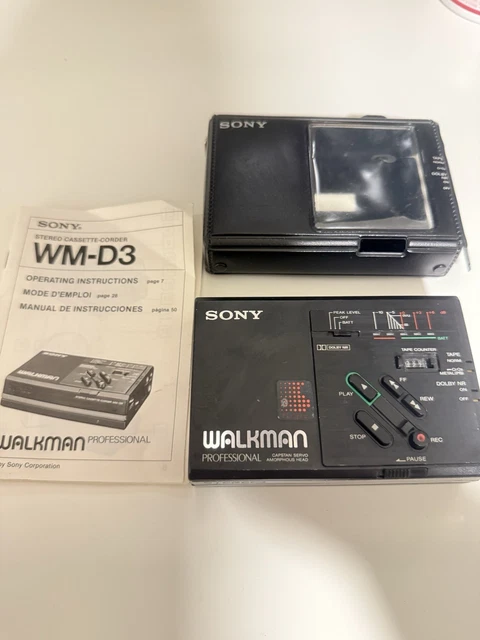 SONY WM-D3 WALKMAN PROFESSIONAL ウォークマン Yahoo!オークション - SONY WM-D3 WALKMAN PROFESSIONAL (ソニー