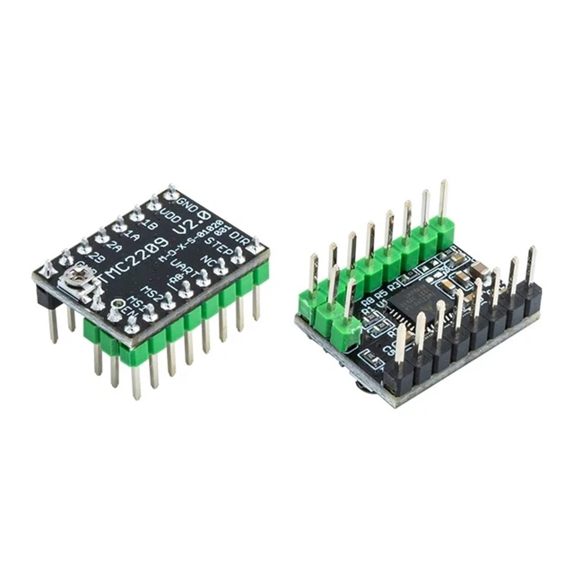 FOR 3D PRINTER TMC2209 TMC2209 V2.0 Stepper Motor Drive with Heatsink 2 ...