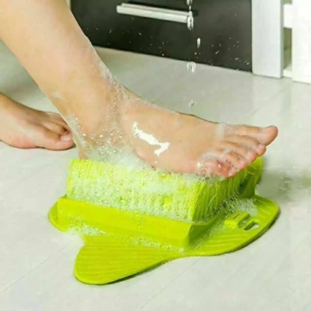 NonSlip Foot Cleaner Scrubber Massager Shower Feet Washer Bath Exfoliating Brush