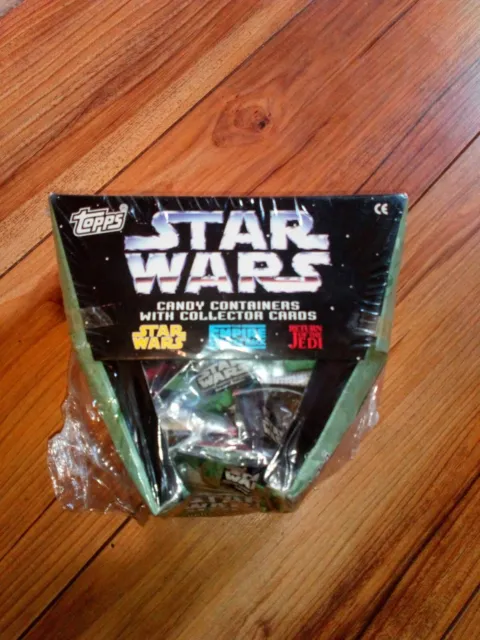Star Wars Collector Cards  Topps Candy Containers Sealed 1995 Wacky Workshop