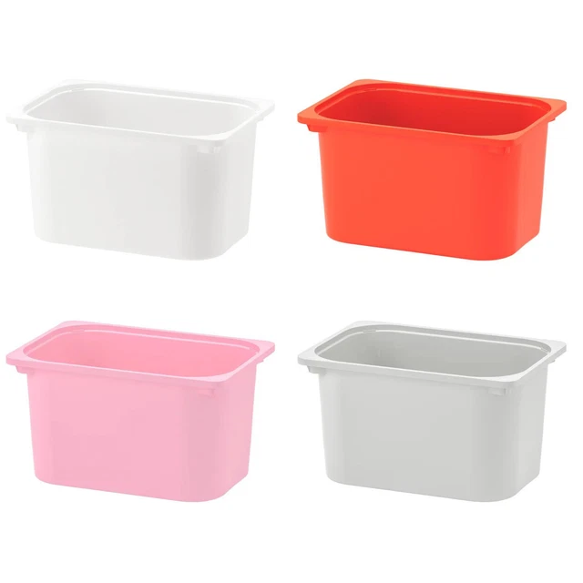 IKEA TROFAST PLASTIC Storage Unit boxes Kids Toys Play Boxes 42x30x23