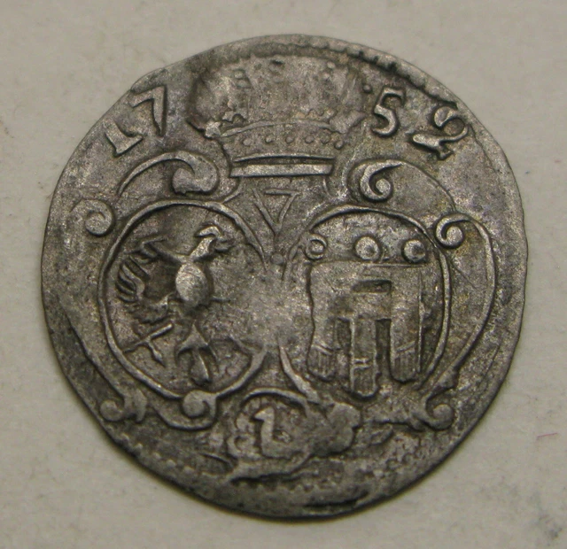MONTFORT (German State) 1 Kreuzer 1752 - Billon - Ernst Max Josef - 3840