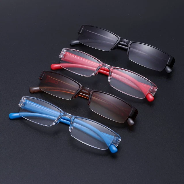 Lens Ultra-light Half Frame Presbyopic Glasses Readers Eyewear Reading Glasses