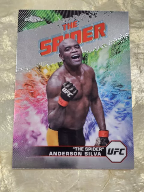 Topps Chrome UFC 2024 Anderson Silva aka The Spider