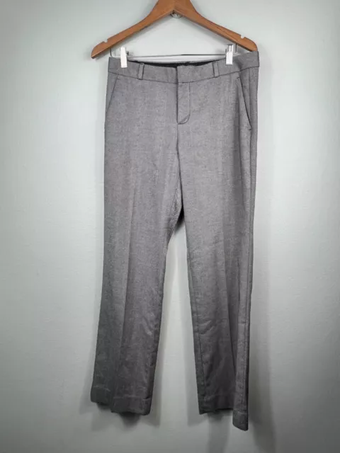 Banana Republic Logan Trouser houndstooth Dress Pant Size 6
