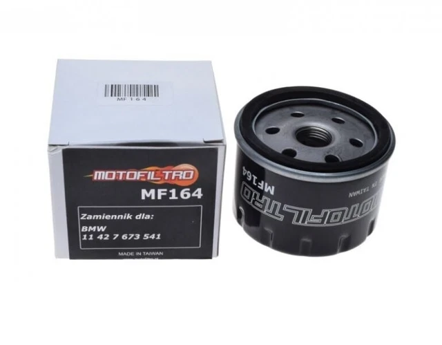 Filtro olio moto moto moto moto filtro mf164 (hf164) bmw