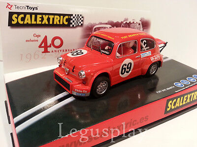 SCX Scx Scalextric 63850 Fiat Abarth 1000 "Sony" Rob Dijkstra  1/32    NUEVO   NEW 
