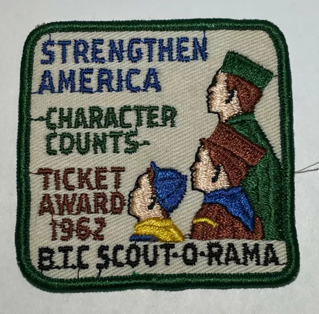 Buffalo Trails Council SOR 1962 Patch  Boy Scout TK6